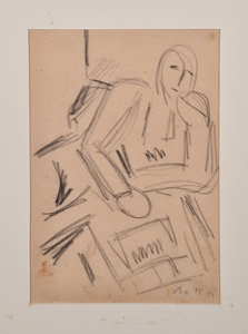 1941 - Figure (carboncino)