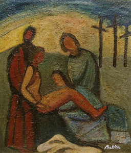 1985 - Deposizione (olio)