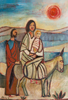 1981 - Fuga in Egitto (olio)